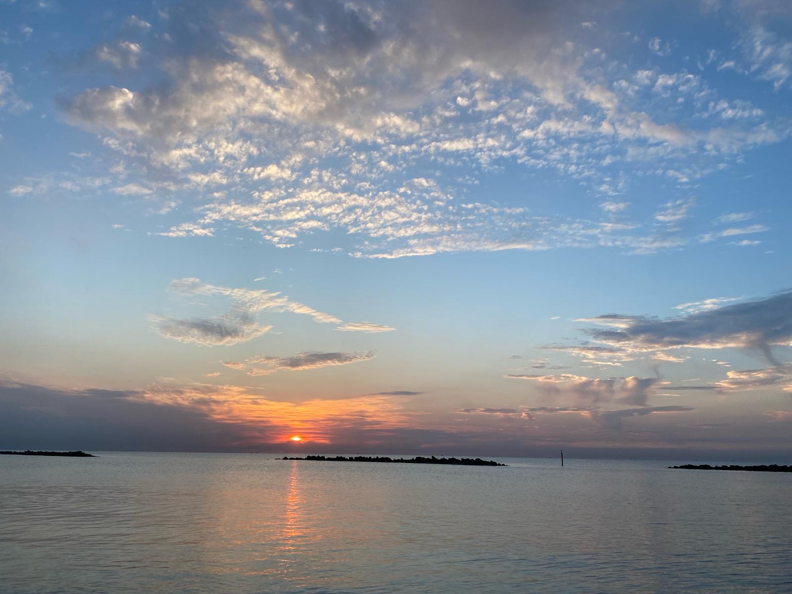 Sonnenuntergang am Meer